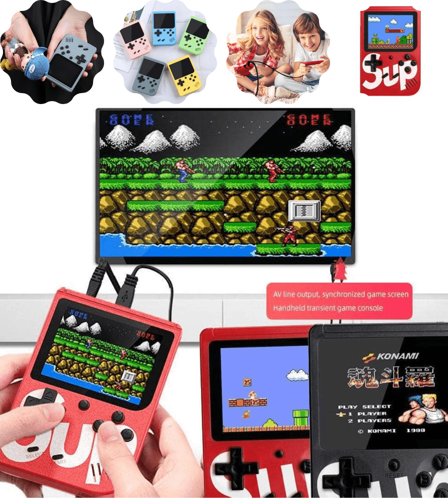 【🎮New In】Retro GameBox 400 in 1 Games with Remote (Premium Quality)