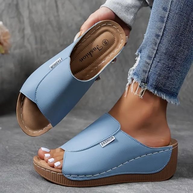 🔥HOT SALE -50% OFF🔥 Comfy Arch Support Slides 👡 | Breathable & Stylish Women's Sandals 💨💖