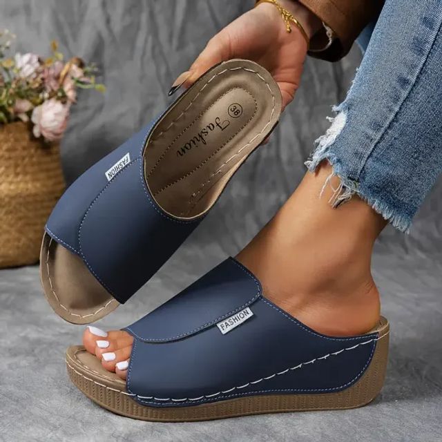 🔥HOT SALE -50% OFF🔥 Comfy Arch Support Slides 👡 | Breathable & Stylish Women's Sandals 💨💖