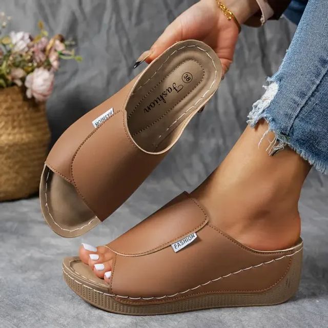 🔥HOT SALE -50% OFF🔥 Comfy Arch Support Slides 👡 | Breathable & Stylish Women's Sandals 💨💖