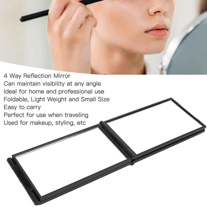 🔥🔥Hot Sale🔥Multi Angle Folding Mirror for Self Haircutting - Head Back View Available