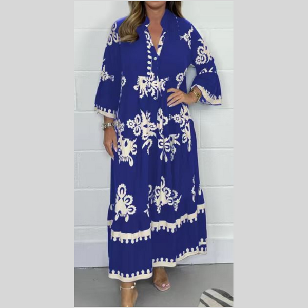 🌸Printed Casual Dress for Women – Stylish & Comfy Everyday Look👗✨