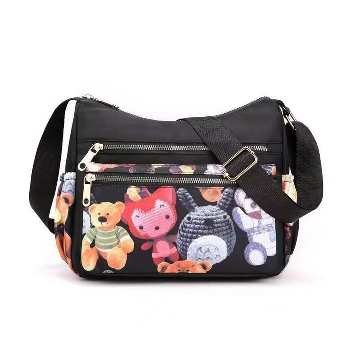 Large Capacity Fashion Printed Messenger Bag