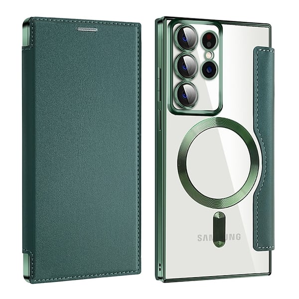 📱2024 New Leather textured flip phone case for Samsung