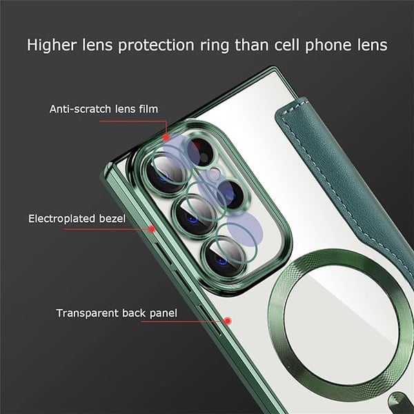 📱2024 New Leather textured flip phone case for Samsung