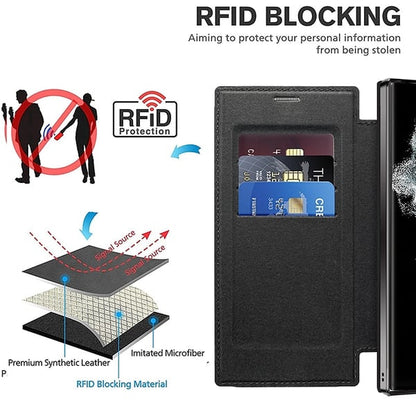 📱2024 New Leather textured flip phone case for Samsung