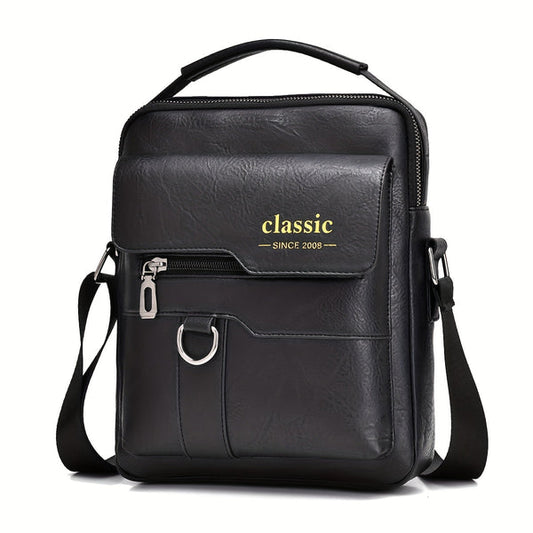 Genuine Leather Vintage Messenger Bag for Men/Woman