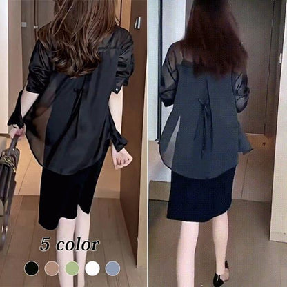 🔥2025 LAST DAY 49% OFF🔥Summer Sunscreen Chiffon Shirt