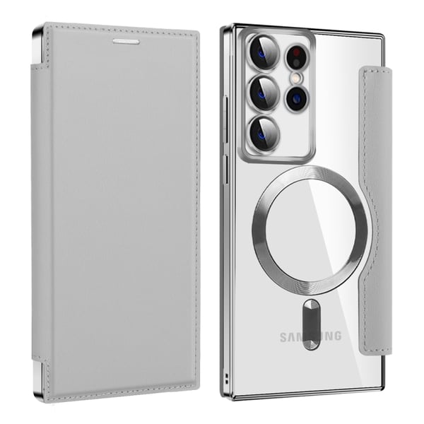 📱2024 New Leather textured flip phone case for Samsung