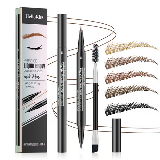 HelloKiss Curved Eyebrow Pen - Microblading Eyebrow Pencil