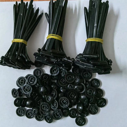 🎁49%OFF- 🚗100pcs Nylon Universal Cable Tie Buckle