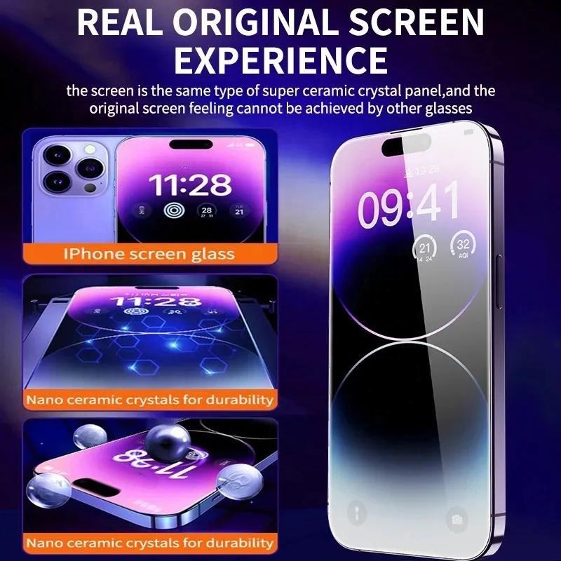 【🎄🎁Christmas Gift🎅⛄ 】📱iPhone Invisible Artifact Screen Protector | dust free without bubbles HD film