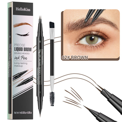 HelloKiss Curved Eyebrow Pen - Microblading Eyebrow Pencil