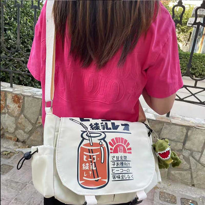 🧵 Casual Canvas Shoulder Bag | Lightweight • Durable • Everyday Style 🎒✨