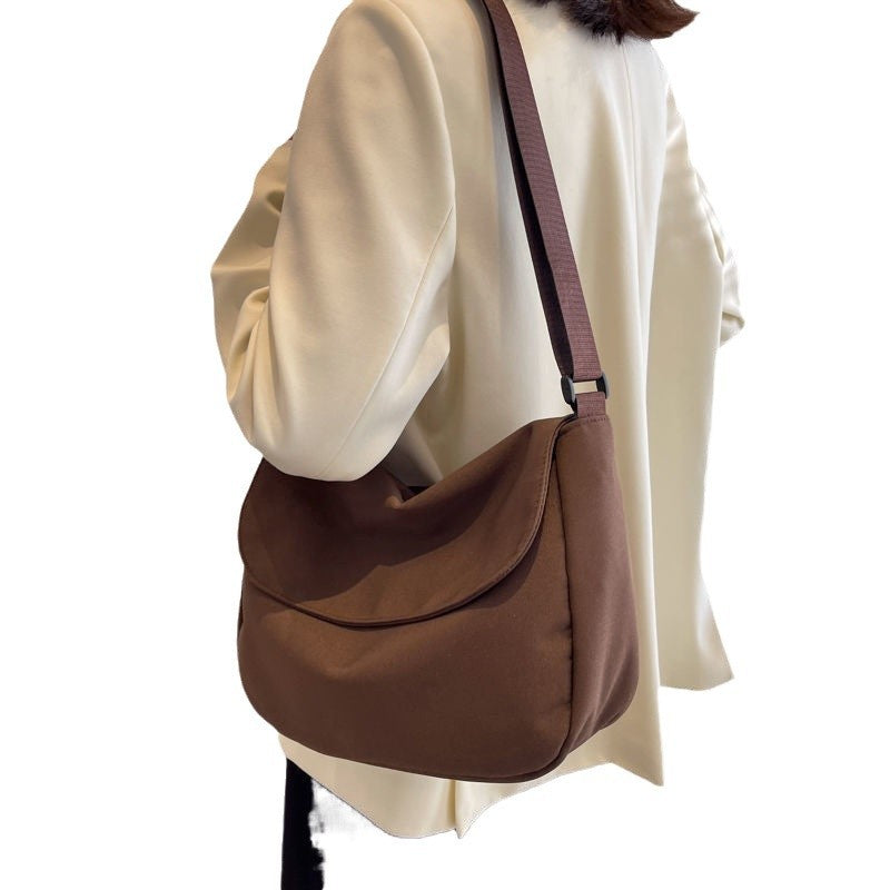 🎒 Multi-Pocket Nylon Crossbody Bag | Lightweight Messenger Bag for Work & Travel ✈️👜