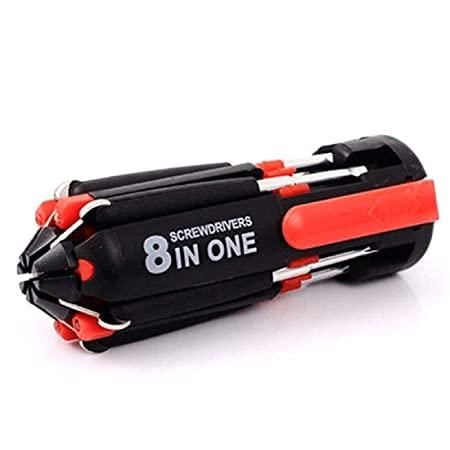 8-in-1 Screwdriver with LED Torch