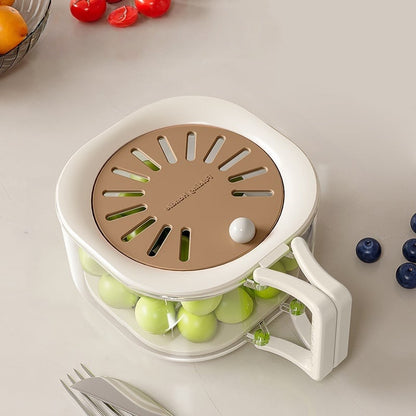 🍓Fruit Washing Bowl🍇 – Drain & Rinse with Ease 🥝🌀