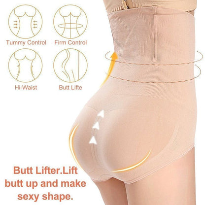 🔥 High Waist Tummy Control Shapewear Panties – Smooth & Sculpt Your Shape 💪👙