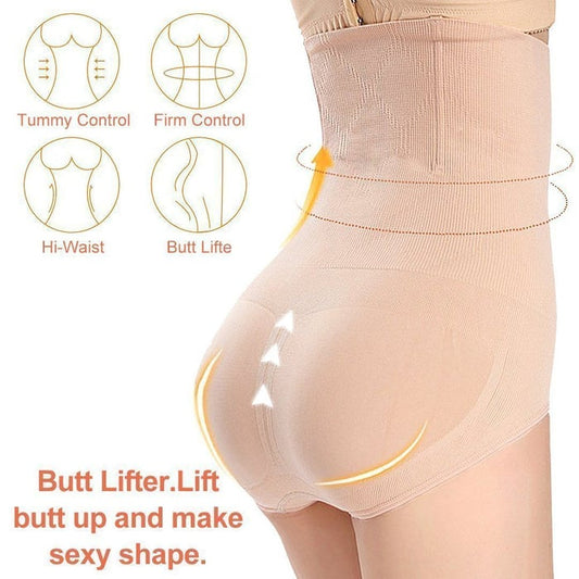 🔥 High Waist Tummy Control Shapewear Panties – Smooth & Sculpt Your Shape 💪👙