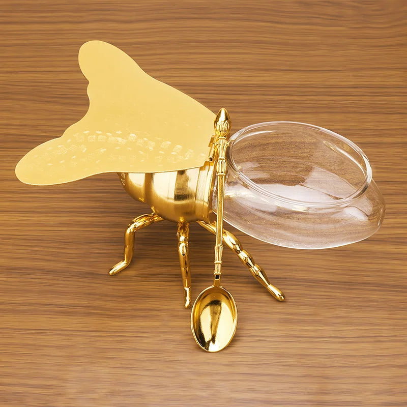 Luxury Bee Honey Pot