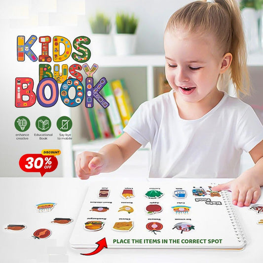 Children's educational sticker book