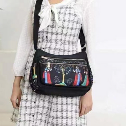 Large Capacity Fashion Printed Messenger Bag